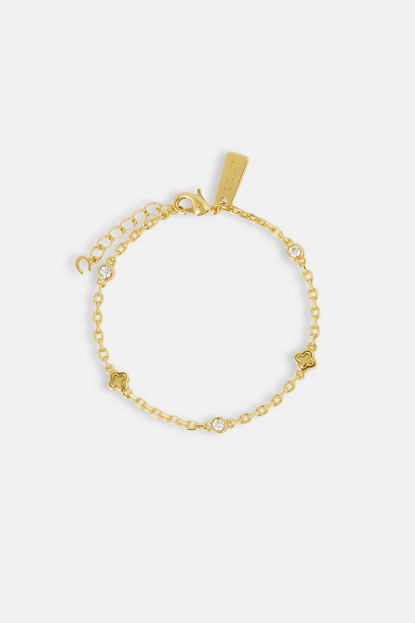 Multi Motif and Gemstone Bracelet - 6mm